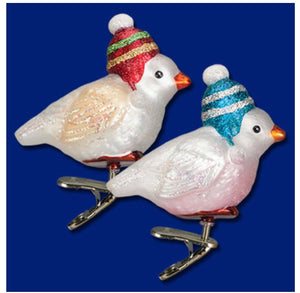 Clip on Snowbird Ornament