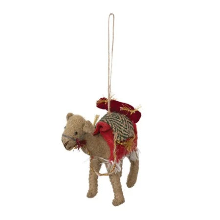 Wool Felt Camel Ornament