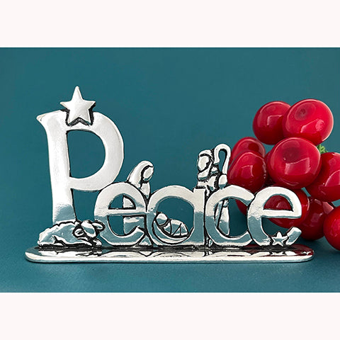 Basic Spirit Peace Nativity Standing Plaque