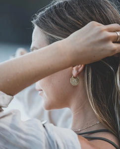 Gold Havana Earrings