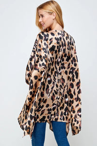 Animal Print Kimono