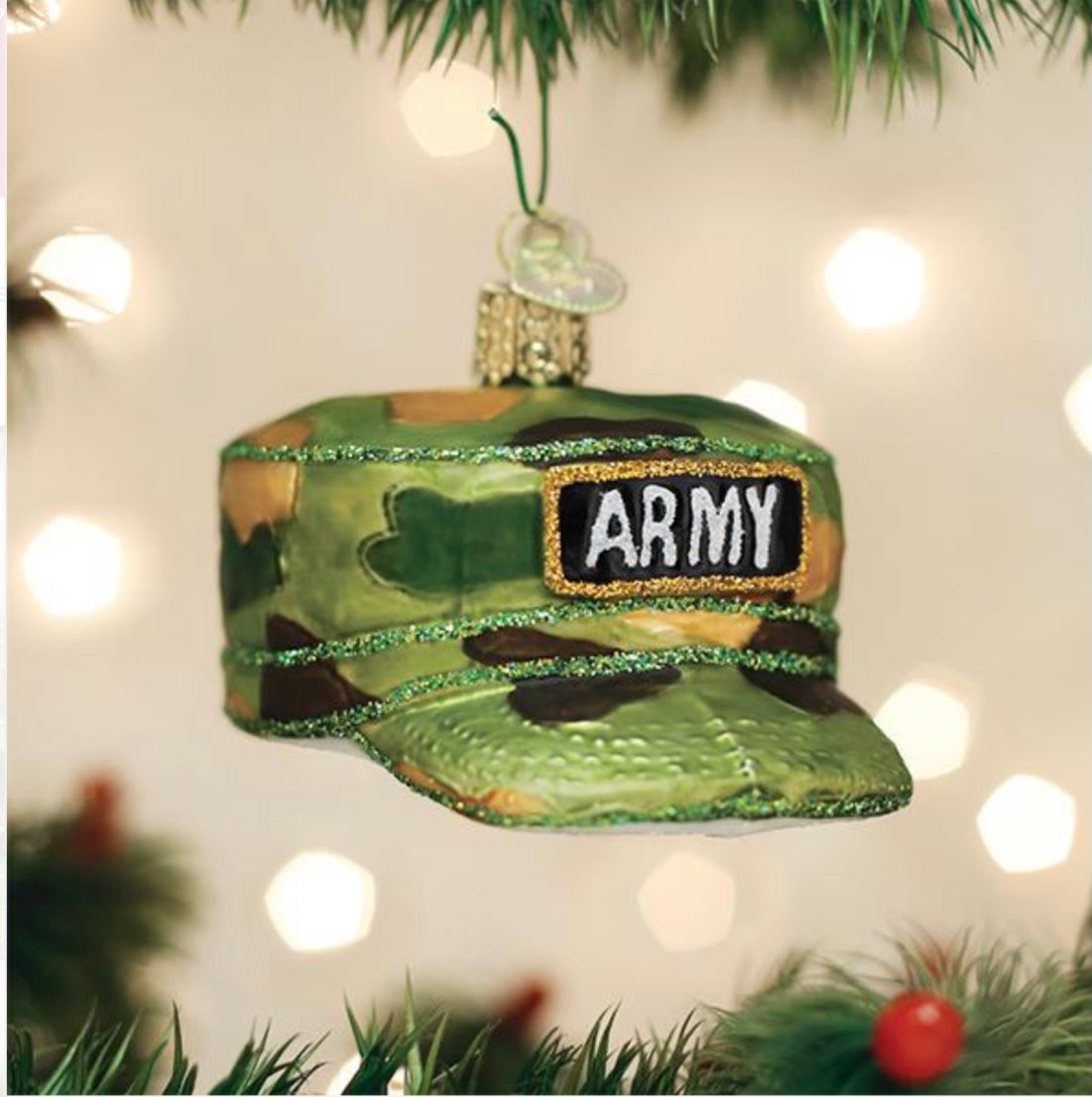 Army Cap Ornament