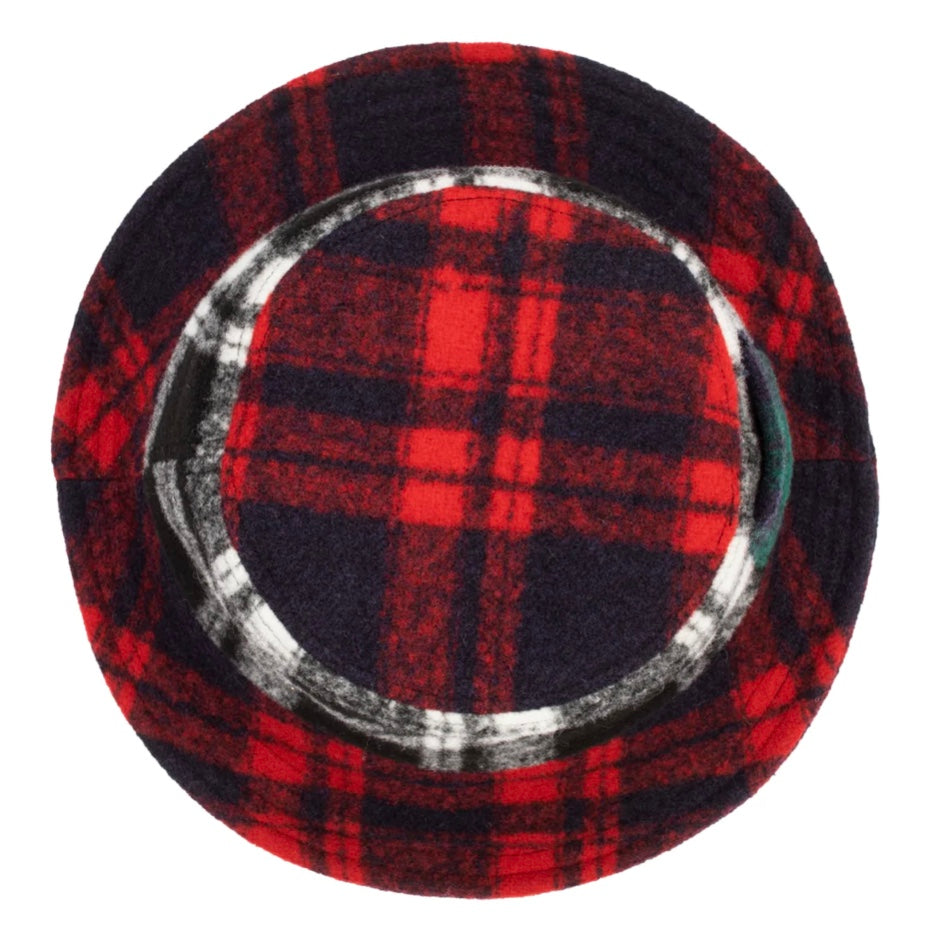 Anita Mixed Plaid Bucket Hat