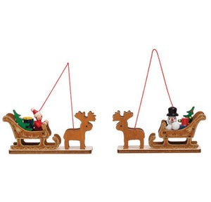 Santa’s Sleigh Ornament