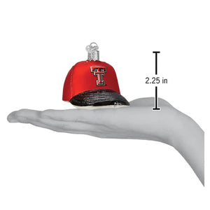 Texas Tech Baseball Cap Ornament