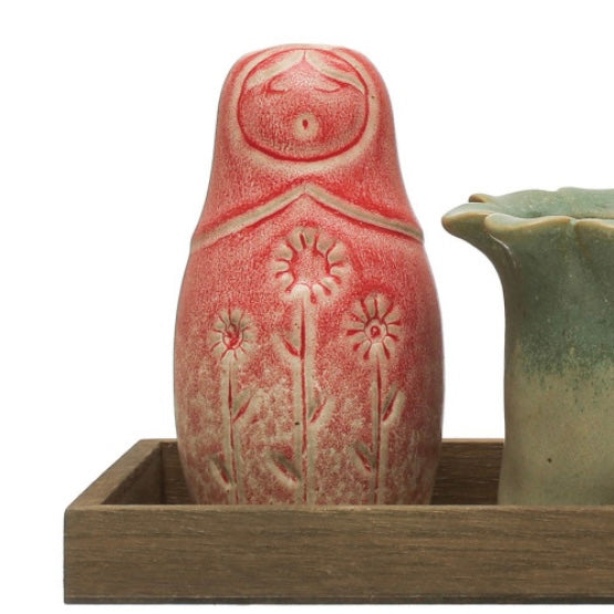 Stoneware Vases/Votives