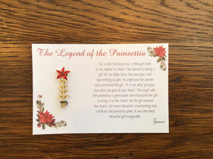 The Legend Of The Poinsettia Pin