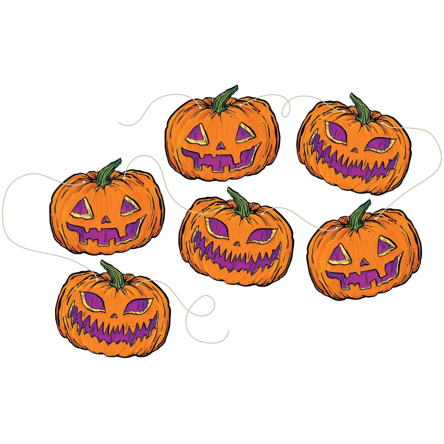 Jack-O-Lantern Bunting