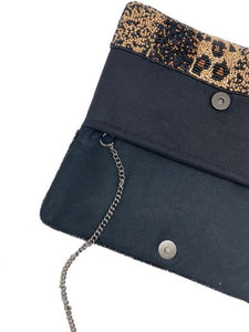 Leopard Ombré Clutch