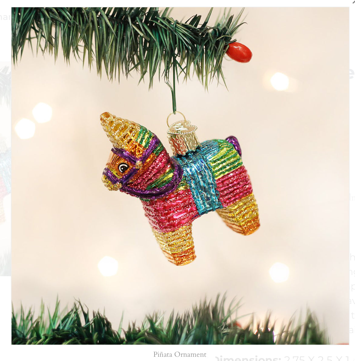 Piñata Ornament