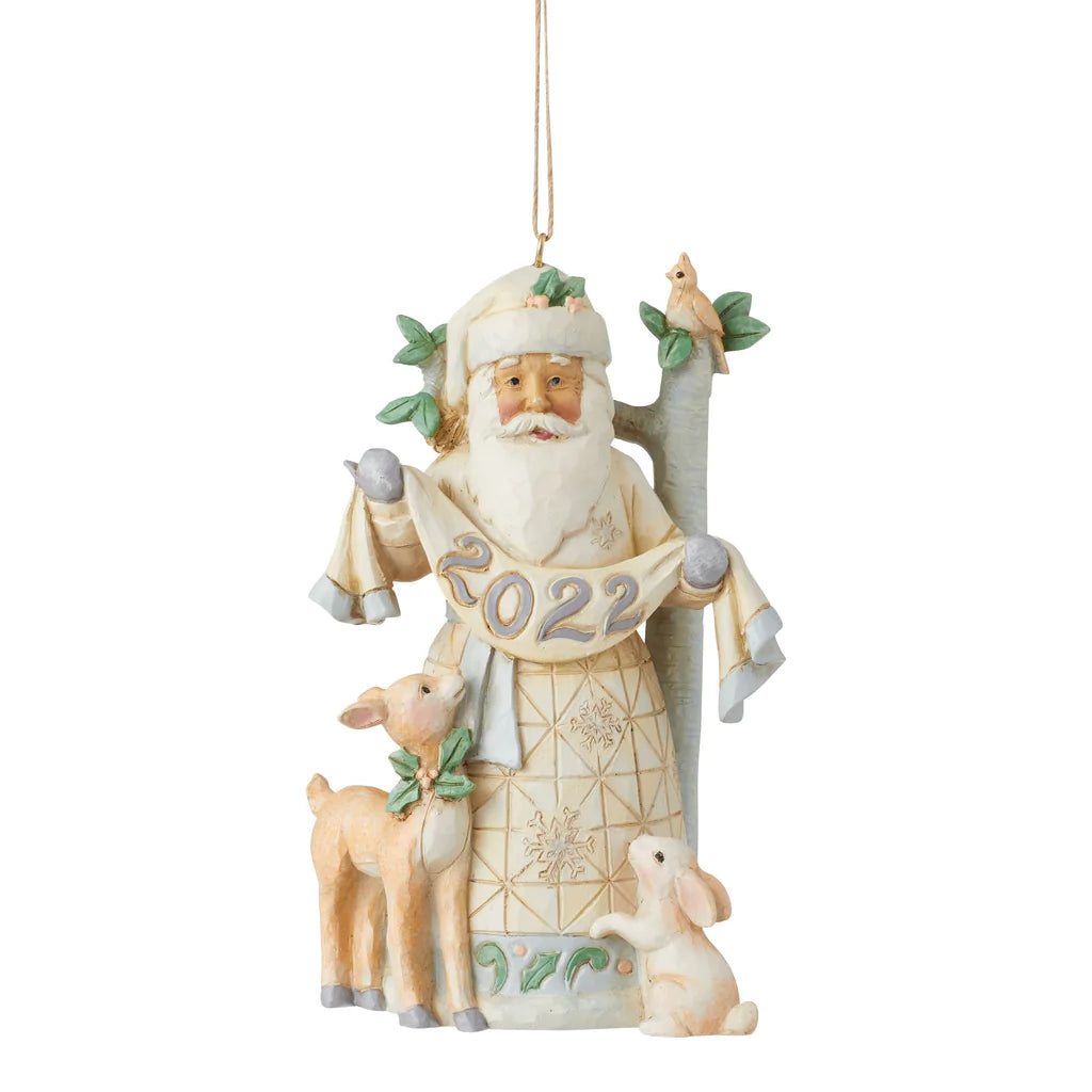 Woodland 2022 Santa Ornament