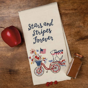 Stars And Stripes Dish Towel