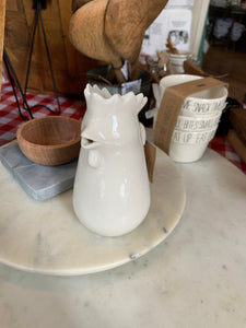 Chicken Stoneware Pitcher