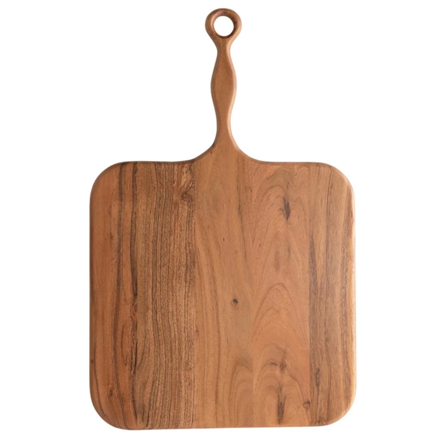 Acacia Wood Cheese/Cutting Board with Handle