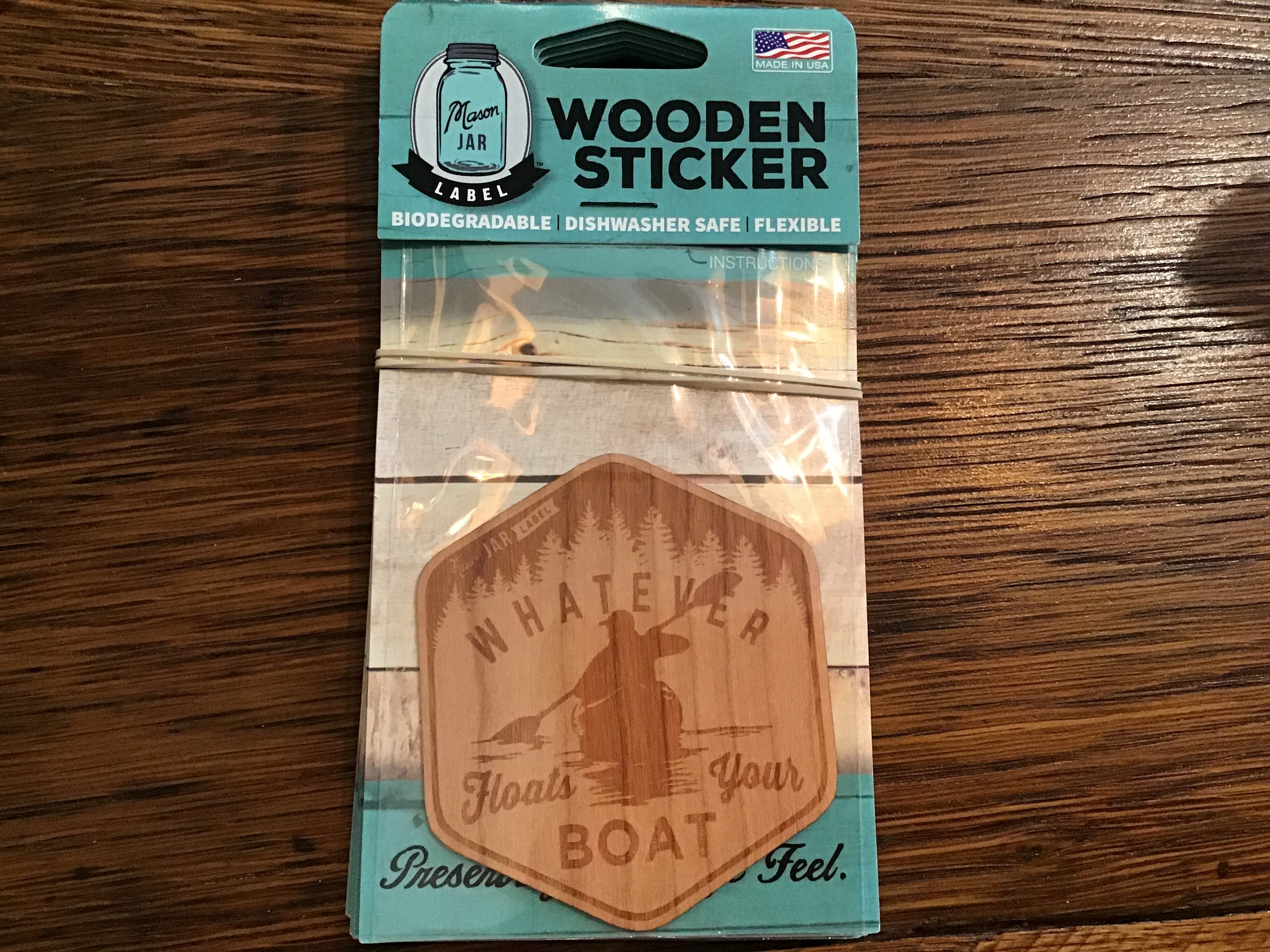 Wooden Stickers