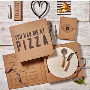 “You had me at Pizza” Pizza Stone Book Box