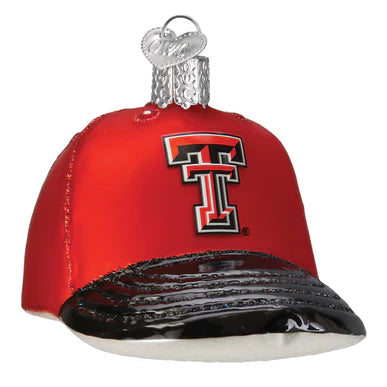 Texas Tech Baseball Cap Ornament