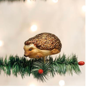 Clip on hedgehog ornament