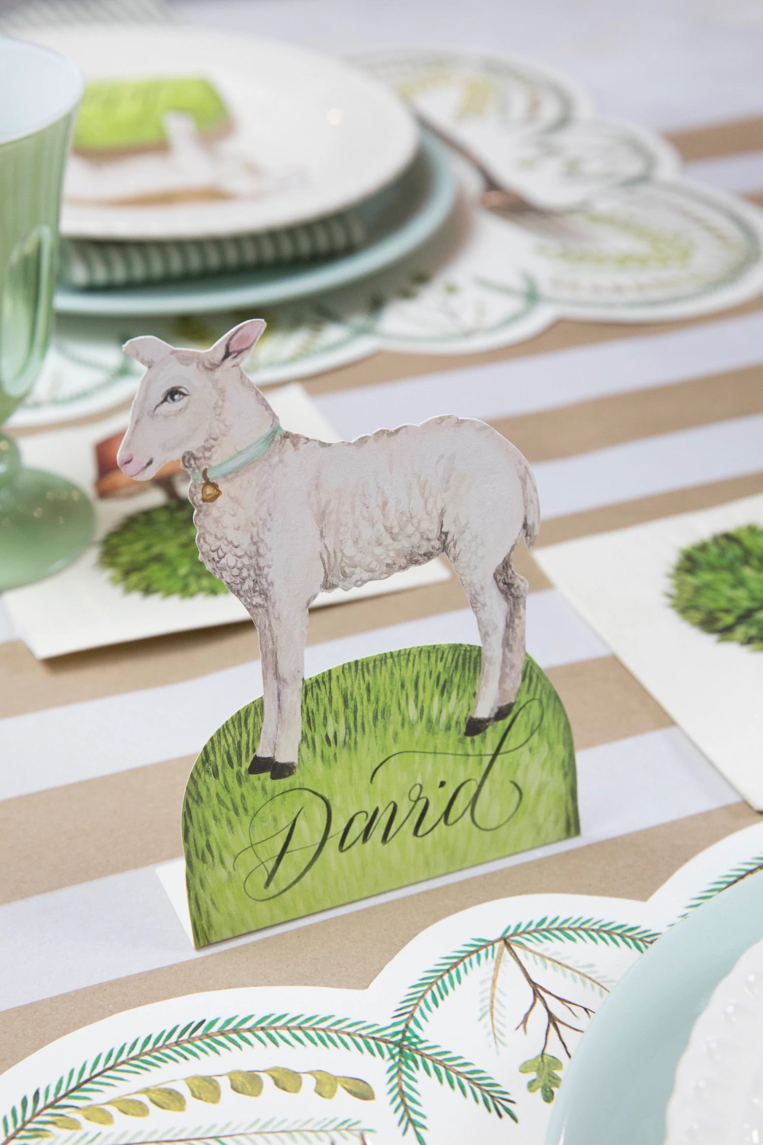 Little Lamb Place Card