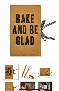 Book Baking Set: Bake and Be Glad!