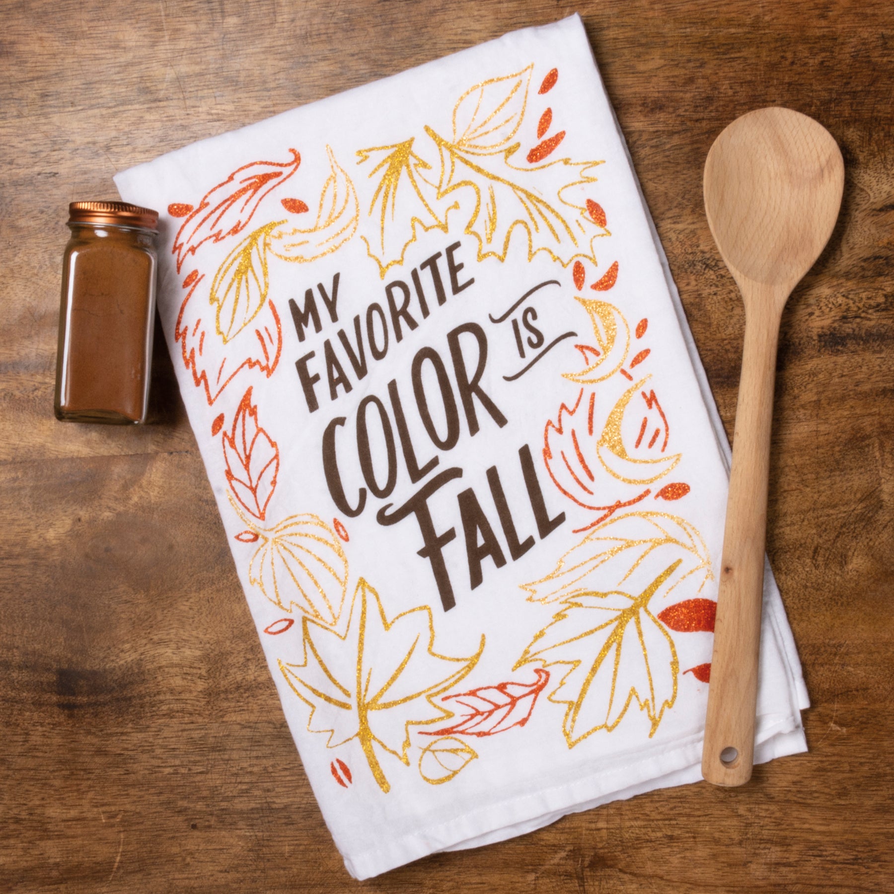 Kitchen Towel - My Favorite Color Is Fall