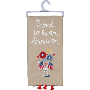 Proud American Dish Towel