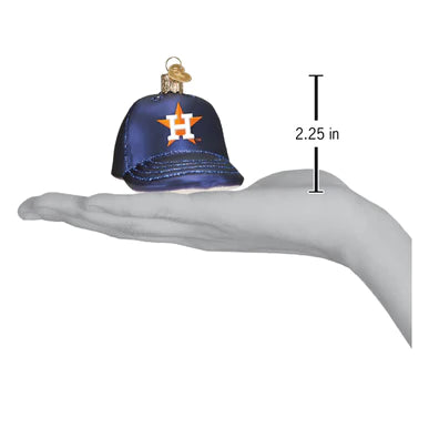 Astros Baseball Cap Ornament