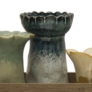 Stoneware Vases/Votives