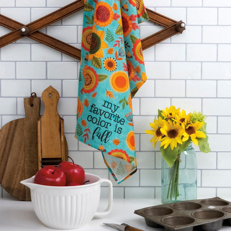 Kitchen Towel - My Favorite Color Is Fall