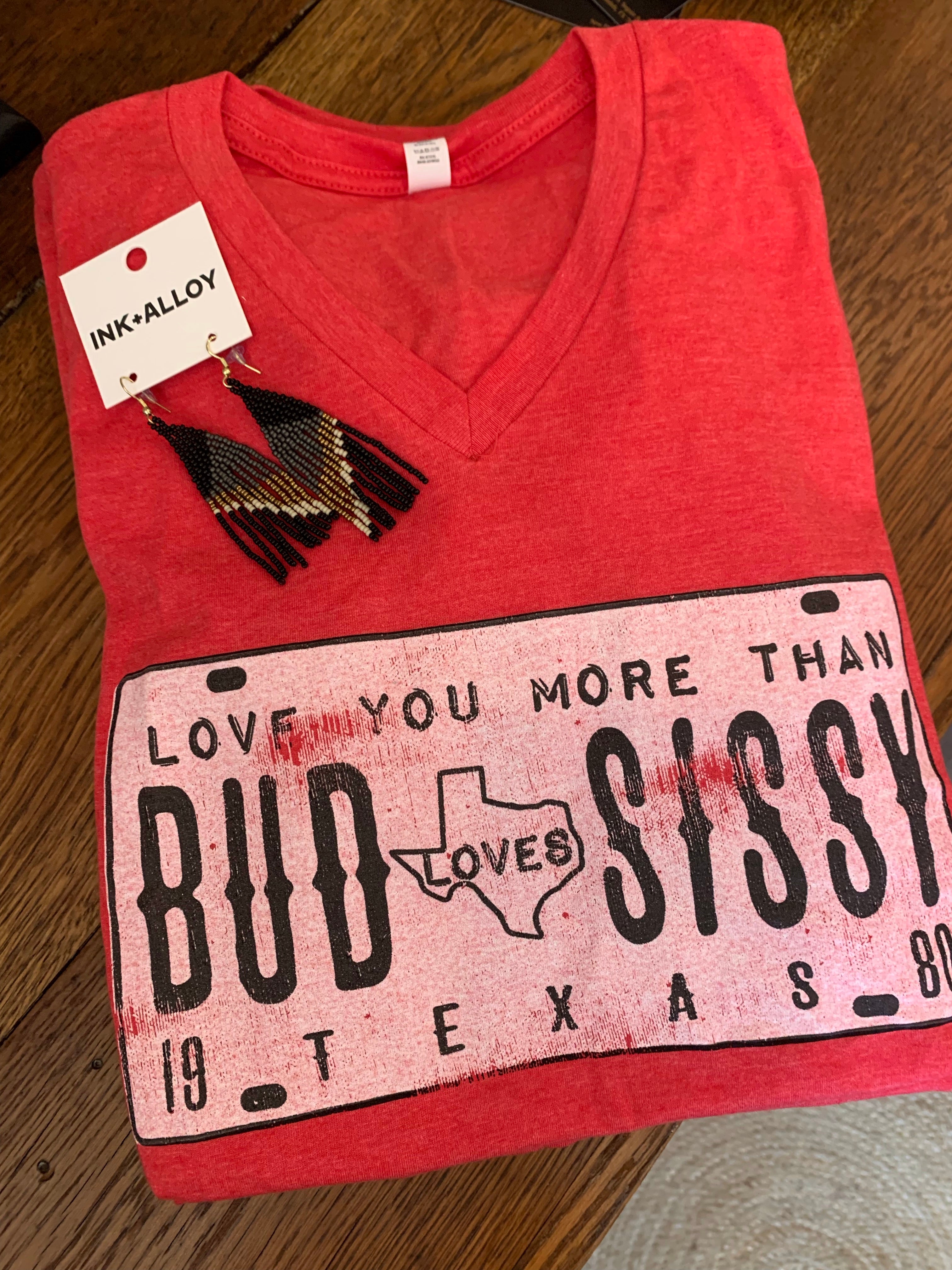 Bud Loves Sissy Tee/V-neck