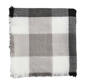 Square Plaid Scarves