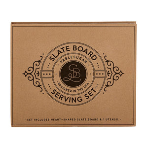 Slate Board Serving Book Box