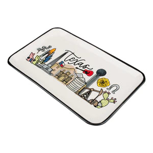 State Of Texas Trinket Tray