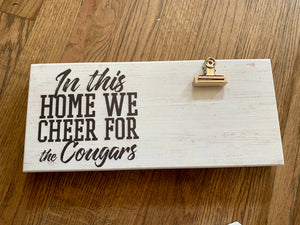 “We Cheer For...” clip frames