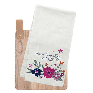 Flora Tea Towel w/ Cutting Board