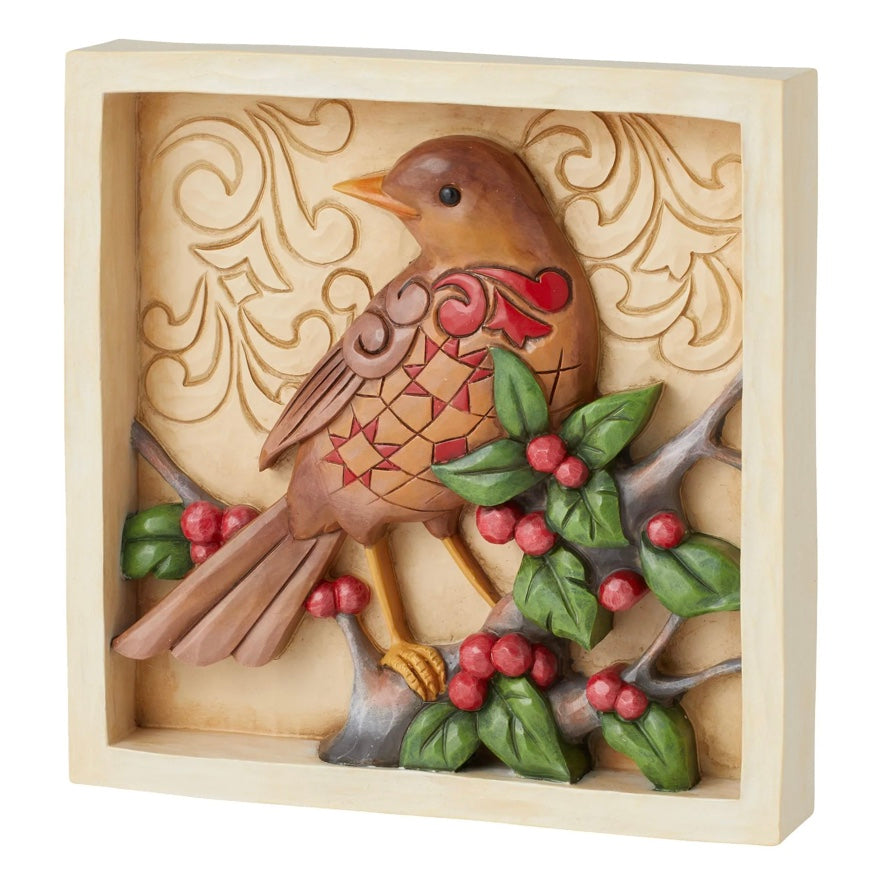 Decorative Robin Plaque