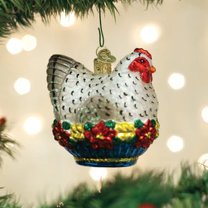 French Hen Ornament