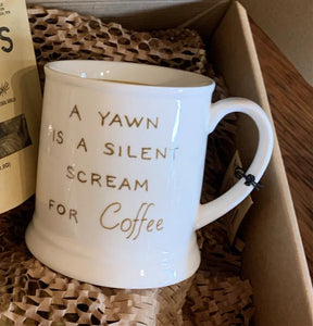 Stoneware Mug w/4 optional sayings