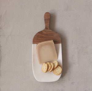 Marble cheese cutting board