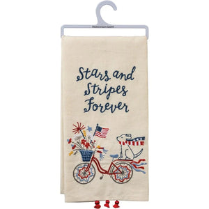 Stars And Stripes Dish Towel