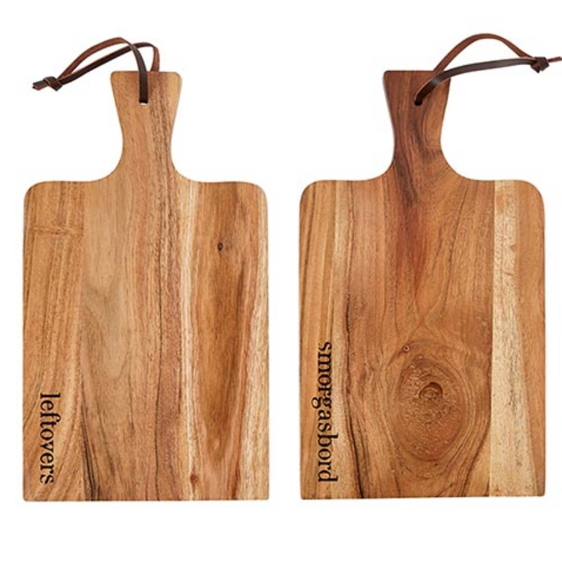 Face To Face Mini Charcuterie Boards - Bon Appetit - Set of 2