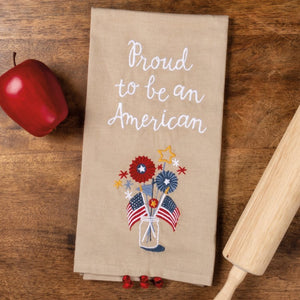 Proud American Dish Towel