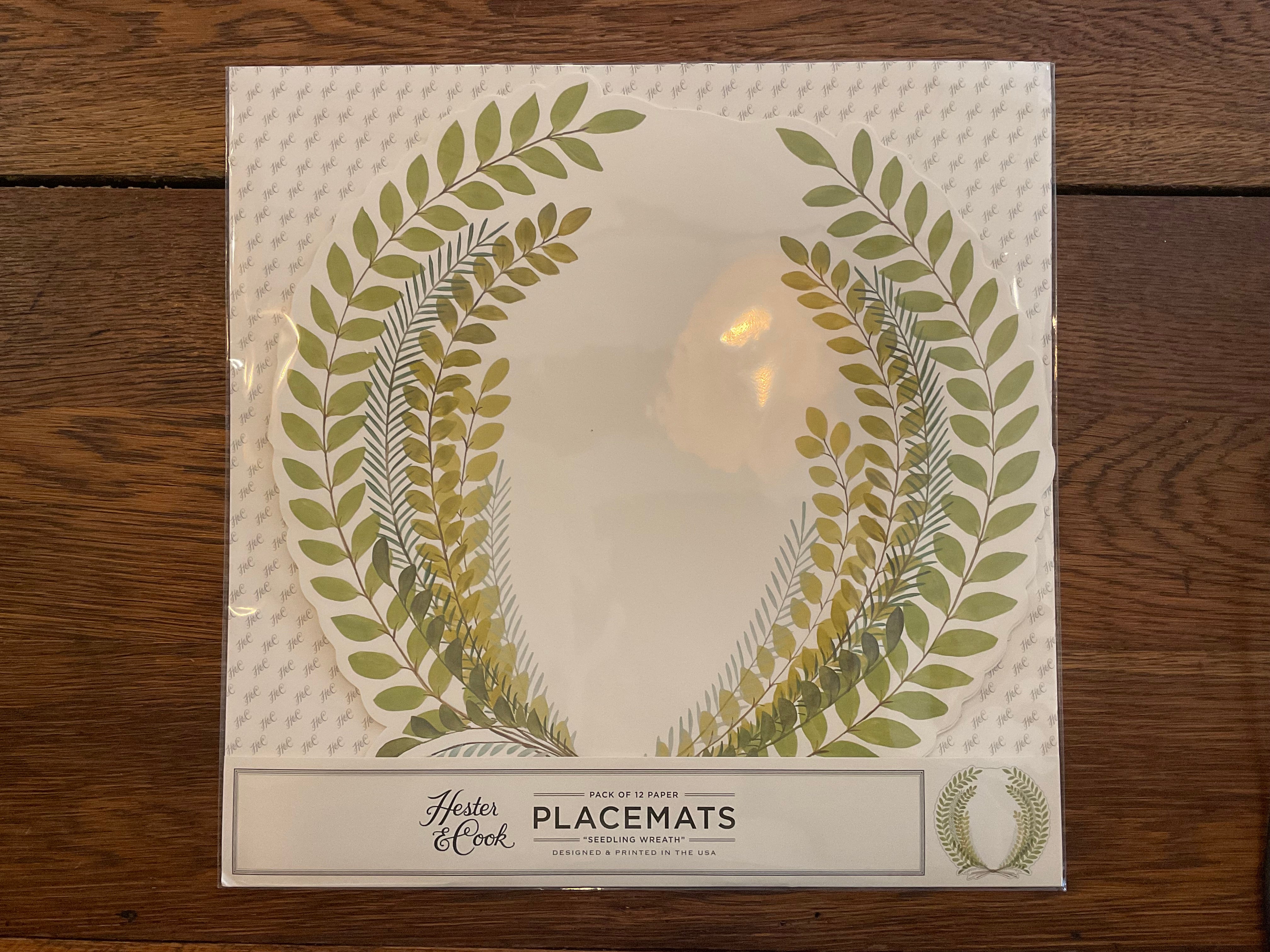 Seedling Wreath Placemat