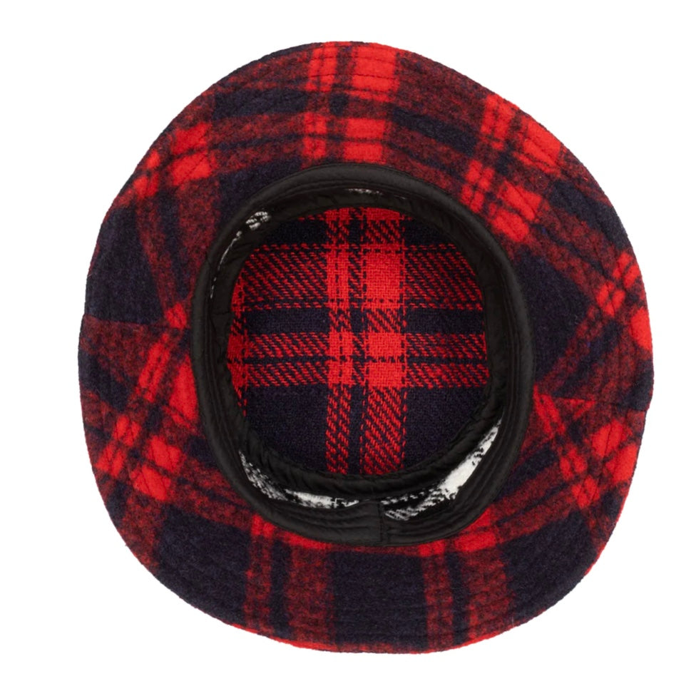 Anita Mixed Plaid Bucket Hat