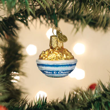 Mini Mac and Cheese Ornament